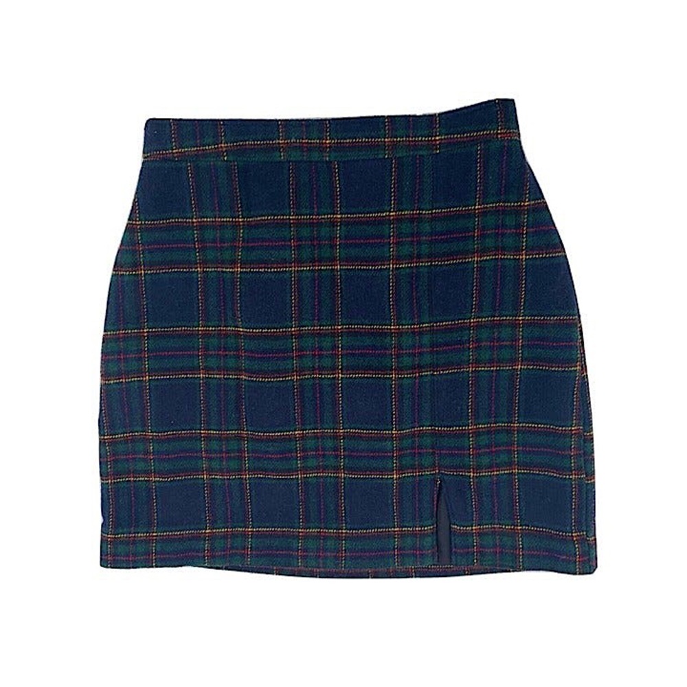 Hollister Ultra High Rise Plaid Skirt